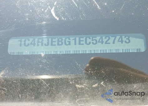 2014 Jeep Grand Cherokee Limited from USA, damaged, VIN 1C4RJEBG1EC542743